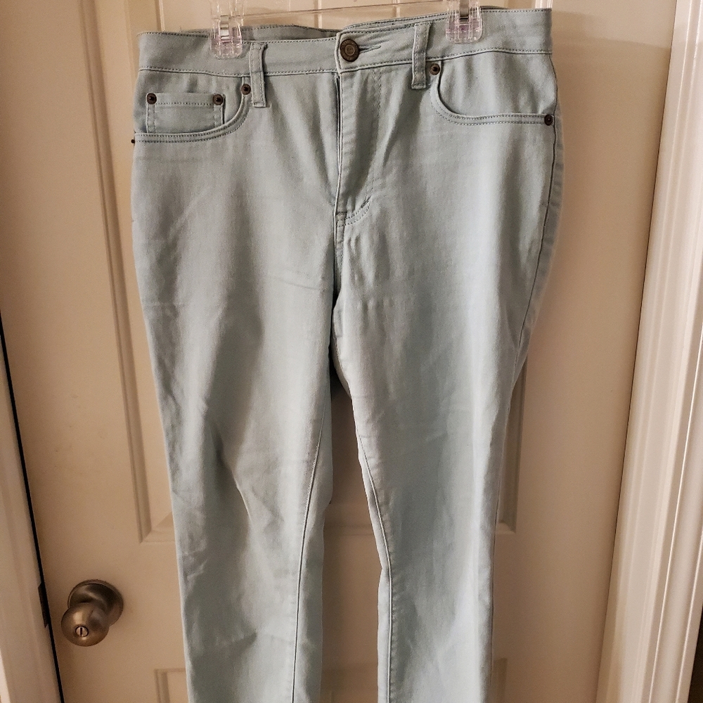 🌿 Aeropostale soft light Teal jeans
